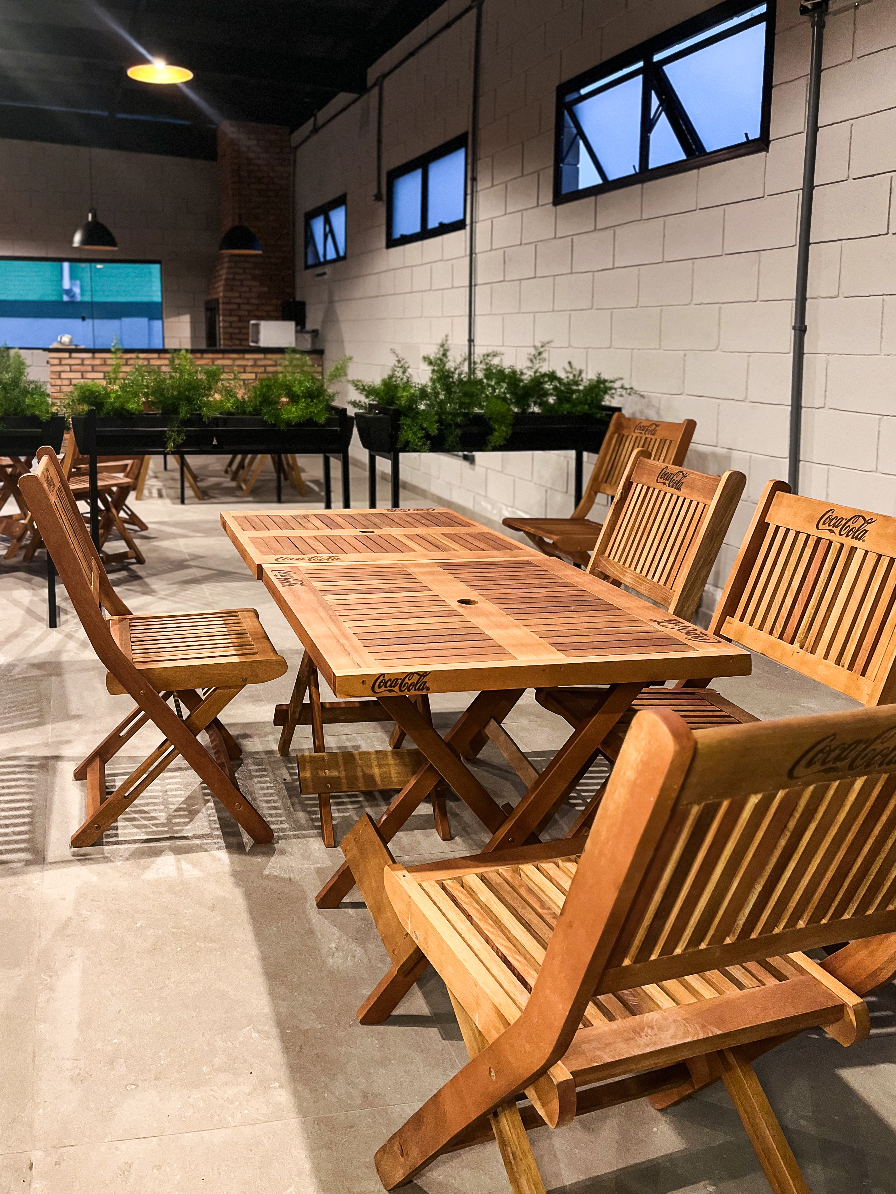 Salão de eventos da Top Sports